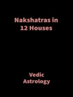 Nakshatras in 12 Houses: Vedic Astrology