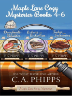 Maple Lane Cozy Mysteries Books 4 - 6