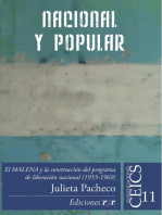 Nacional y popular: EL MALENA y la construcción del programa de liberación nacional (1955-1969)