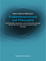 Problembewusstsein und Philosophie