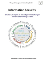 Information Security: Smarte Lösungen zu neuartigen Bedrohungen und erweiterter Regulatorik