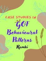 Case Studies in GOF Behavioural Patterns: Case Studies in Software Architecture & Design, #4
