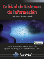 Calidad de Sistemas de Información (5ª edición ampliada y actualizada)