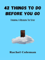 42 Things To Do Before You Go