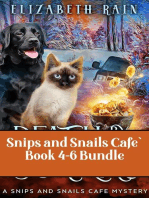 Snips and Snails Cafe Mystery 4-6 Book Bundle