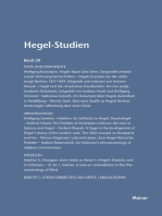 Hegel-Studien Band 20