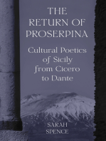 The Return of Proserpina: Cultural Poetics of Sicily from Cicero to Dante