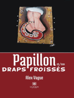 Papillon et/aux draps froissés