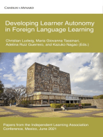 Developing Learner Autonomy in Foreign Language Learning: Papers from the Independent Learning Association Conference, Mexico, June 2021.