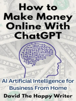 How to Make Money Online With ChatGPT AI Artificial Intelligence for Business From Home