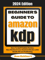 Beginner's Guide To Amazon KDP 2024 Edition