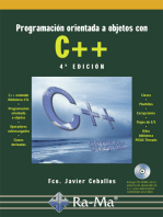 Programación Orientada a Objetos con C++ (4ª Edición)