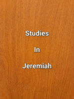Studies In Jeremiah