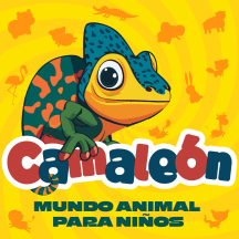 Camaleón: Mundo animal para niños