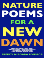 Nature Poems for a New Dawn: SHORT POETRY BOOKS SERIES, #1