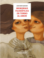 Memorias filosóficas en torno al amor