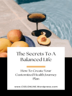 How to Create Your Healthy Journey Plan