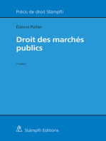 Droit des marchés publics