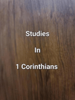 Studies In 1 Corinthians