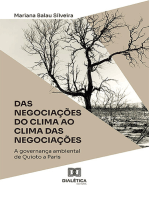 Das Negociações do Clima ao Clima das Negociações: a governança ambiental de Quioto a Paris