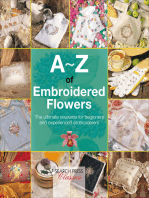 A–Z of Embroidered Flowers