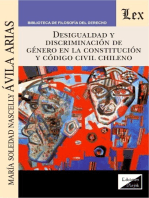 Desigualdad y discriminación de género en la constitución y código civil chileno