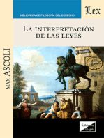 Interpretación de las leyes