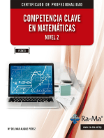 Competencia Clave en Matemáticas. Nivel 2 (FCOV23)