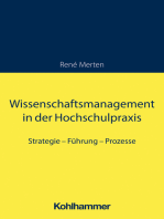 Wissenschaftsmanagement in der Hochschulpraxis: Strategie - Führung - Prozesse