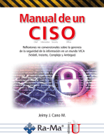 Manual de un CISO: Reflexiones no convencionales sobre la gerencia de la seguridad de la información