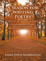 A SEASON FOR WRITING POETRY: Millie B. Davis’ Poems