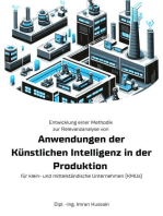 Entwicklung einer Methodik zur Relevanzanalyse von Anwendungen der Künstlichen Intelligenz in der Produktion - für klein- und mittelständische Unternehmen (KMUs)