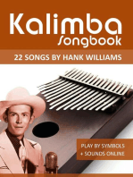 Kalimba Songbook - 22 Songs by Hank Williams: Kalimba Songbooks