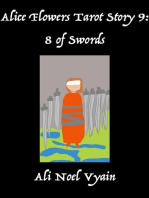 8 of Swords: Alice Flowers Tarot, #9
