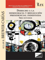 Derecho a la democracia y reelección presidencial indefinida