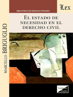 Estado de necesidad en el derecho civil