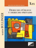 Derecho público y derecho privado