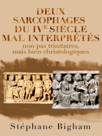 Deux sarcophages du IVe siècle mal interprétés: non pas trinitaires, mais bien christologiques