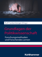 Grundlagen der Politikwissenschaft: Forschungsmethoden und Forschendes Lernen