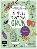 In Null Komma Grün –Einfach gärtnern mit Raphy von gruenesparadies: Kräuter, Obst und Gemüse anbauen und ernten auf Fensterbank, Balkon und im kleinen Garten – mit Praxis-Videos