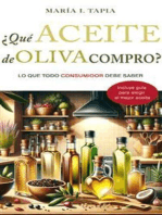 ¿Qué aceite de oliva compro?: Lo que todo consumidor debe saber