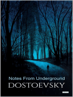 NOTES FROM UNDERGROUND - Dostoevsky