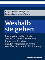 Weshalb sie gehen: Eine repräsentative Studie zu den Anlässen und Motiven hinter den Austritten aus der evangelischen Kirche von Westfalen und in Württemberg