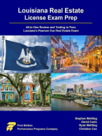 Louisiana Real Estate License Exam Prep: All-in-One Review and Testing to Pass Louisiana's Pearson Vue Real Estate Exam