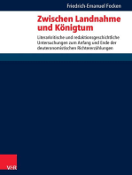 Zwischen Landnahme und Königtum: Literarkritische und redaktionsgeschichtliche Untersuchungen zum Anfang und Ende der deuteronomistischen Richtererzählungen