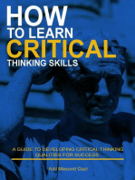 How to Learn Critical Thinking Skills