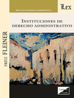 Instituciones de derecho administrativo