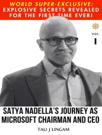 Satya Nadella's Journey as Microsoft Chairman and CEO: Volume 1: Journeys, #1