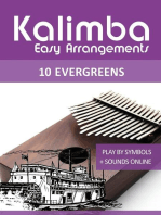 Kalimba Easy Arrangements - 10 Evergreens: Kalimba Songbooks