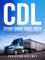 CDL Study Guide: Complete manual from A to Z on everything you need to know to pass the commercial driver's license exam